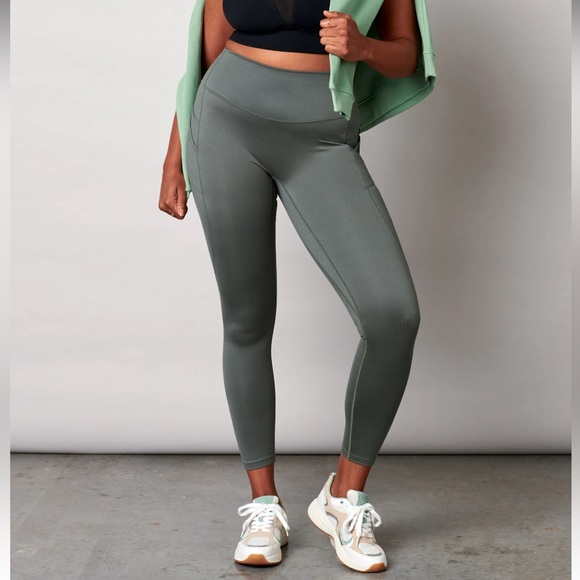 🩶 NEW! • BLANQI • HIGH COMPRESSION POCKET LEGGINGS | XXL - Picture 6 of 12